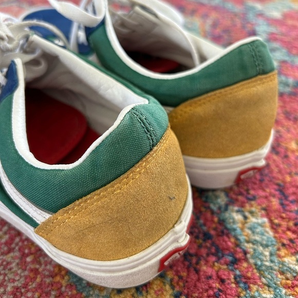 Vans | Unisex primary color Old Skool ‘Yacht Club’ suede/canvas sneaker M9 W10.5 - Picture 2 of 16